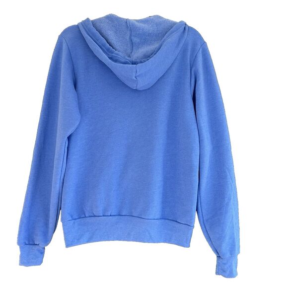 Barely Canadian Ladies Insanely Soft Blue Zip Up Hoodie Limited Edition Sz S - Picture 7 of 8